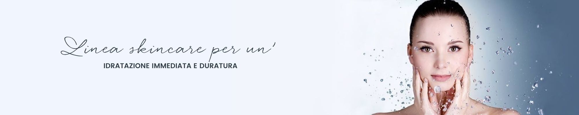 Skincare idratante antiage per la pelle secca e disidratata