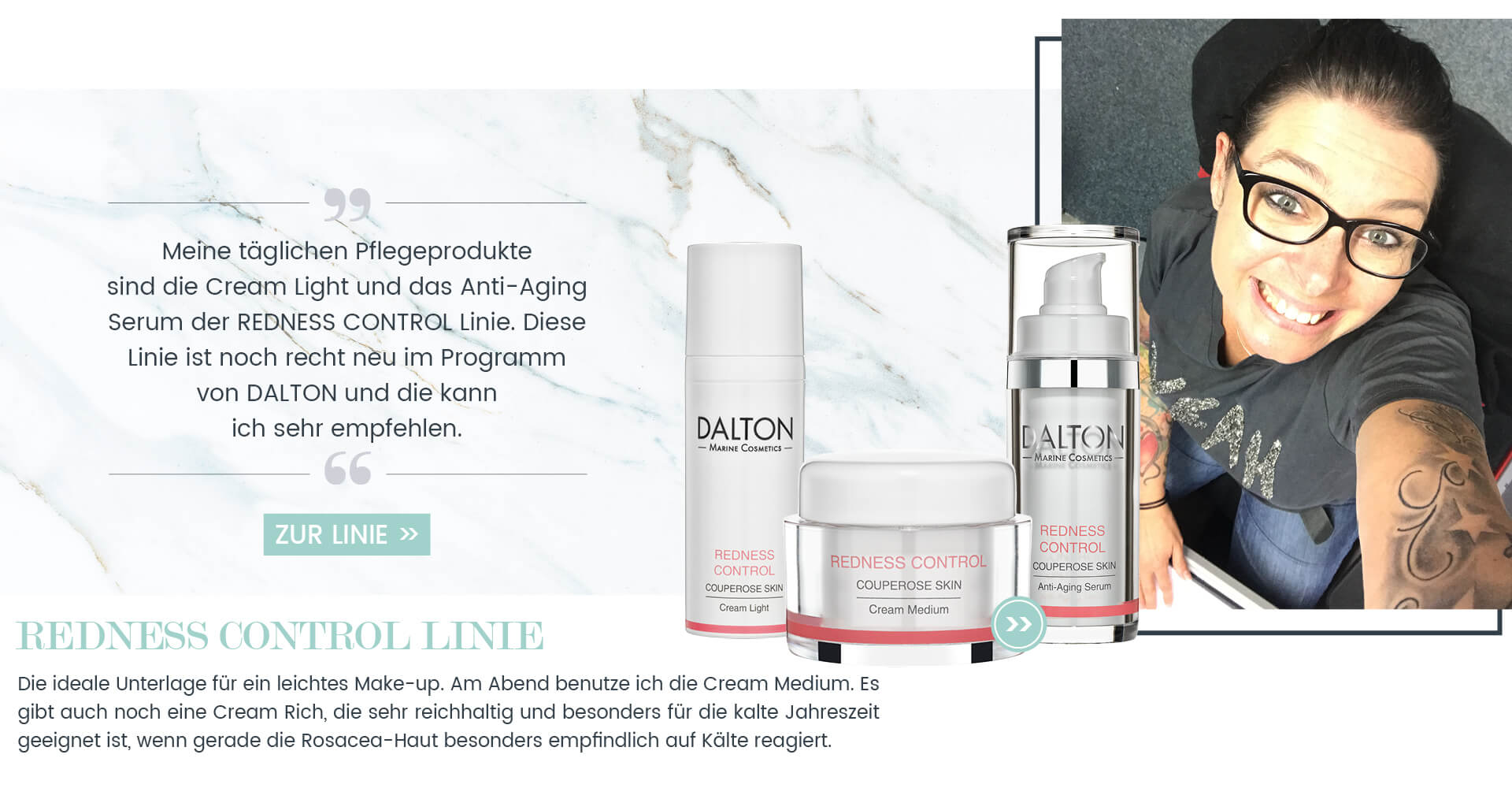 Redness Control Couperose Pflegelinie von kleine.fressraupe