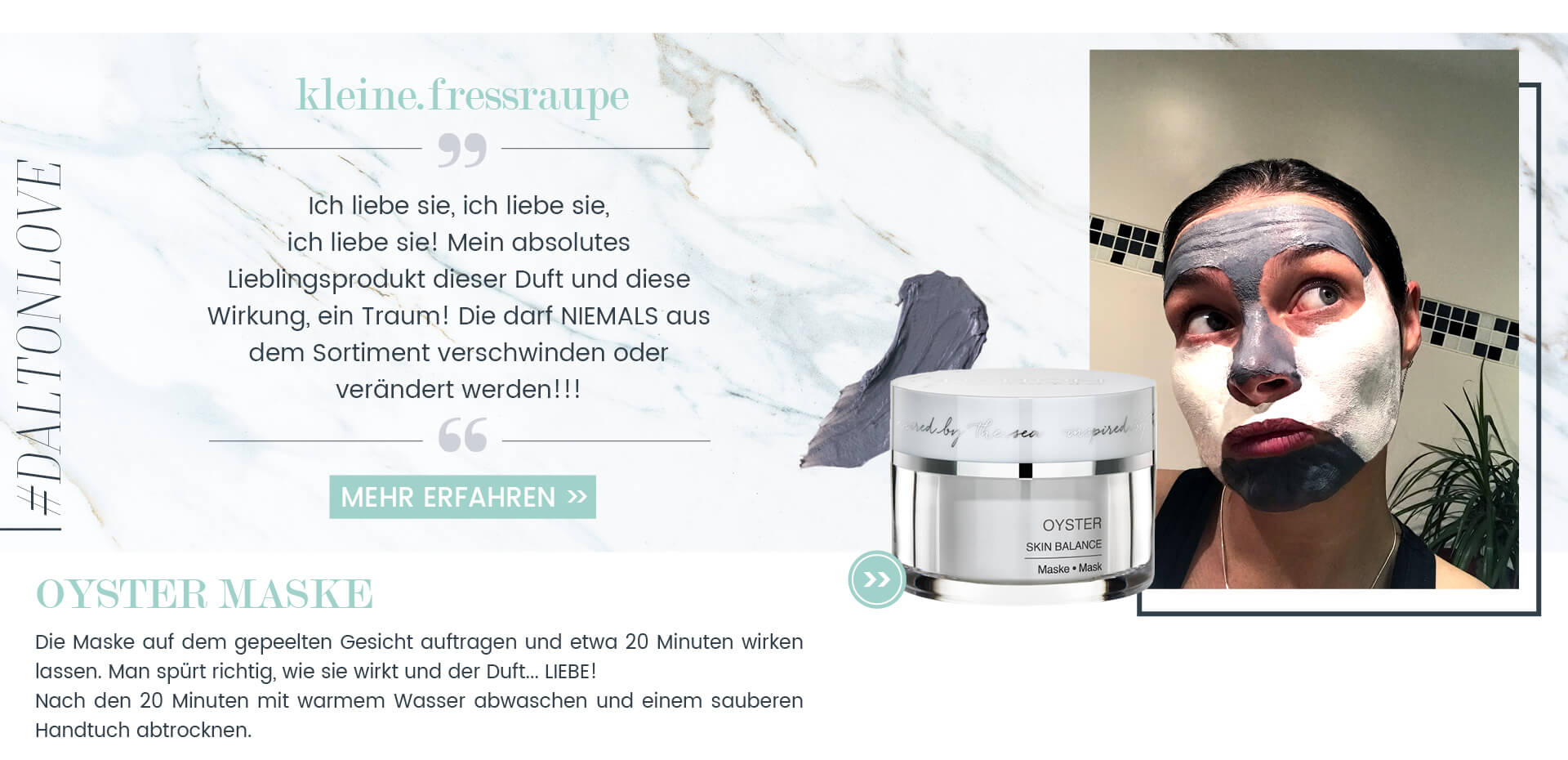 Oyster Maske von Judith kleine.fressraupe