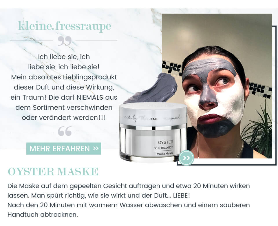 Oyster Maske von Judith kleine.fressraupe