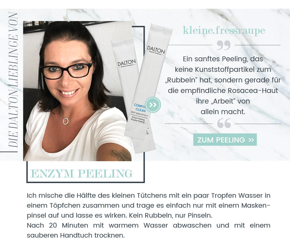 Face Care Enzym Puder Peeling von kleine.fressraupe
