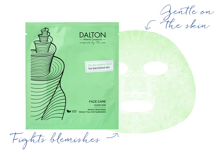 Gentle on the skin, Fights blemishes Face mask for spots