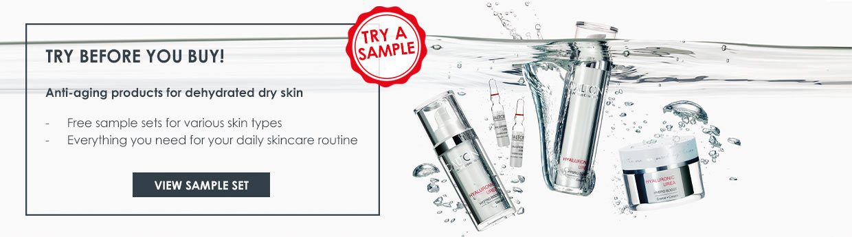 How to treat dehydrated skin – Skincare product samples
