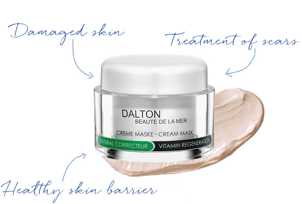 Natural Correcteur Cream Mask Face mask for skin prone to hyperkeratosis
