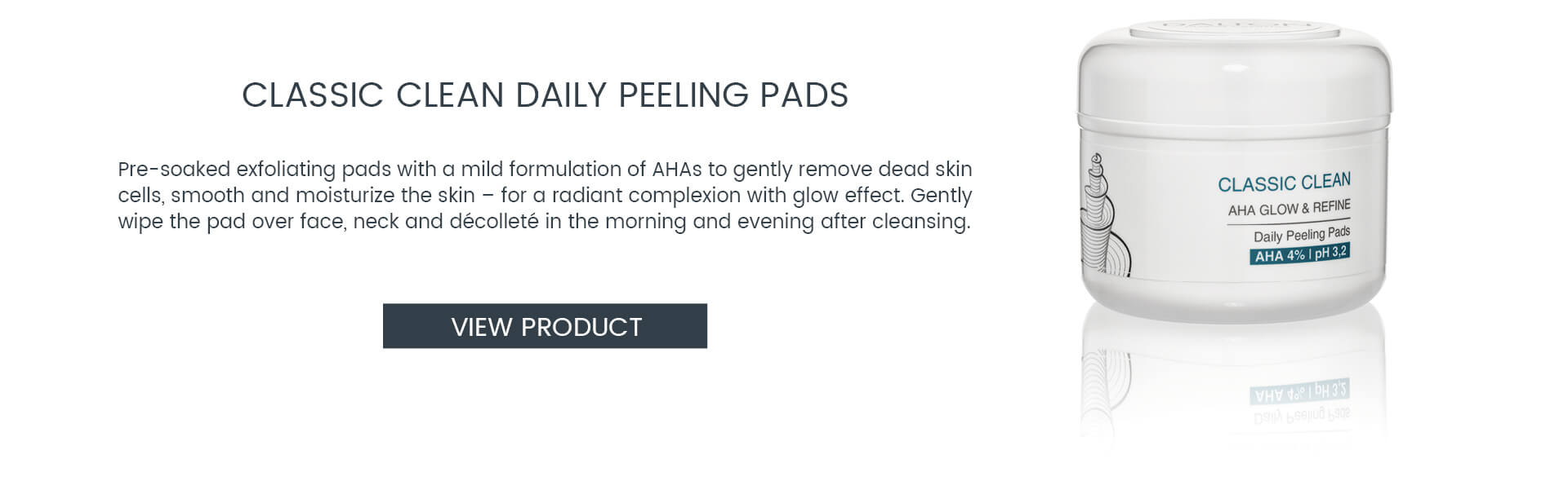 AHA Peeling Pads – Gentle AHA products for at-home use
