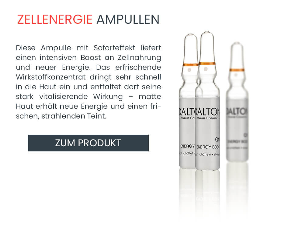Erfrischende Anti-Aging Ampullen mit Q10