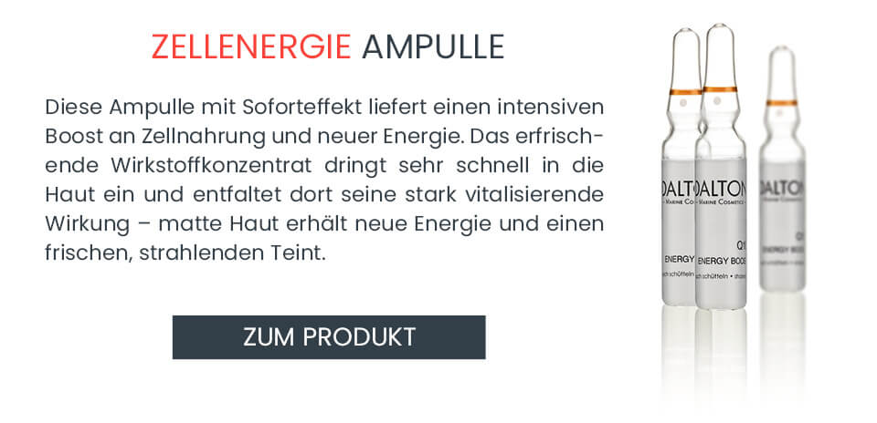 Erfrischende Anti-Aging Ampullen mit Q10