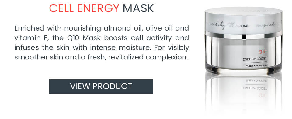 Nourishing mask with Q10 for dull skin