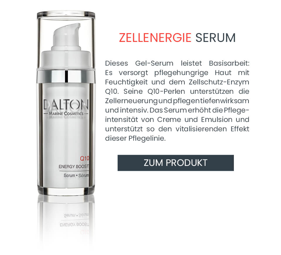 Anti-Aging Serum mit Q10 für fettarme Haut