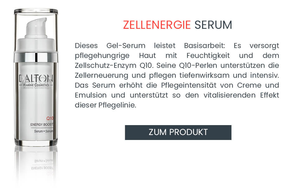 Anti-Aging Serum mit Q10 für fettarme Haut