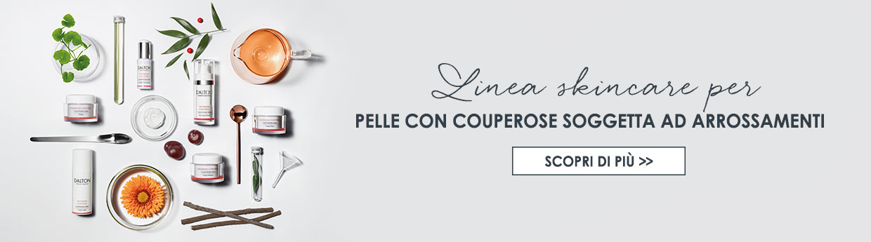 REDNESS CONTROL Linea skincare per la pelle con couperose soggetta ad arrossamenti