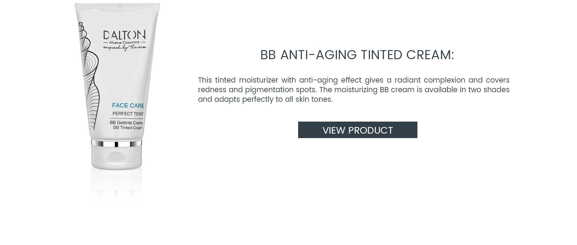 Tinted day cream with anti-aging effect