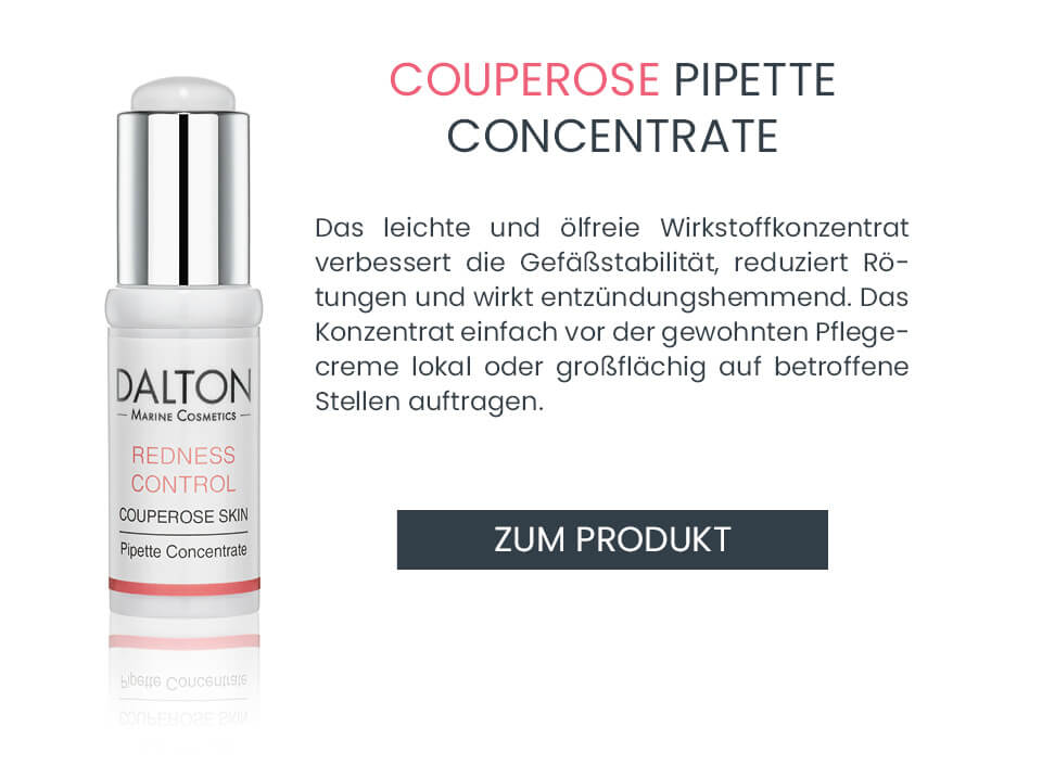 Ölfreie Gesichtspflege bei Couperose