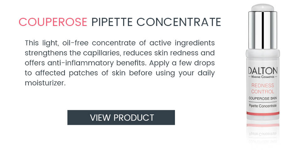 Oil-free product for skin prone to couperose