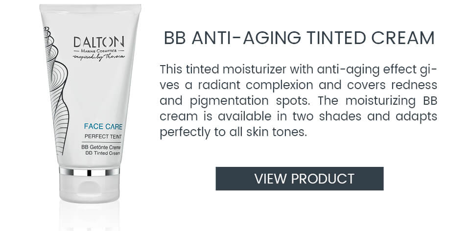 Tinted day cream with anti-aging effect