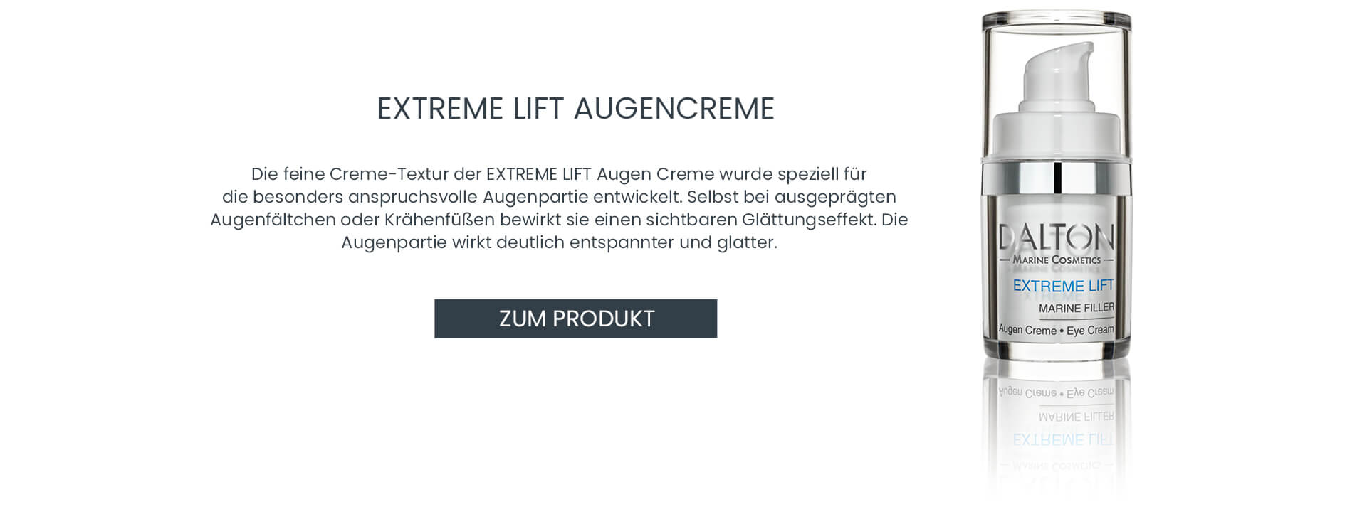 Lifting Augencreme gegen Krähenfüße