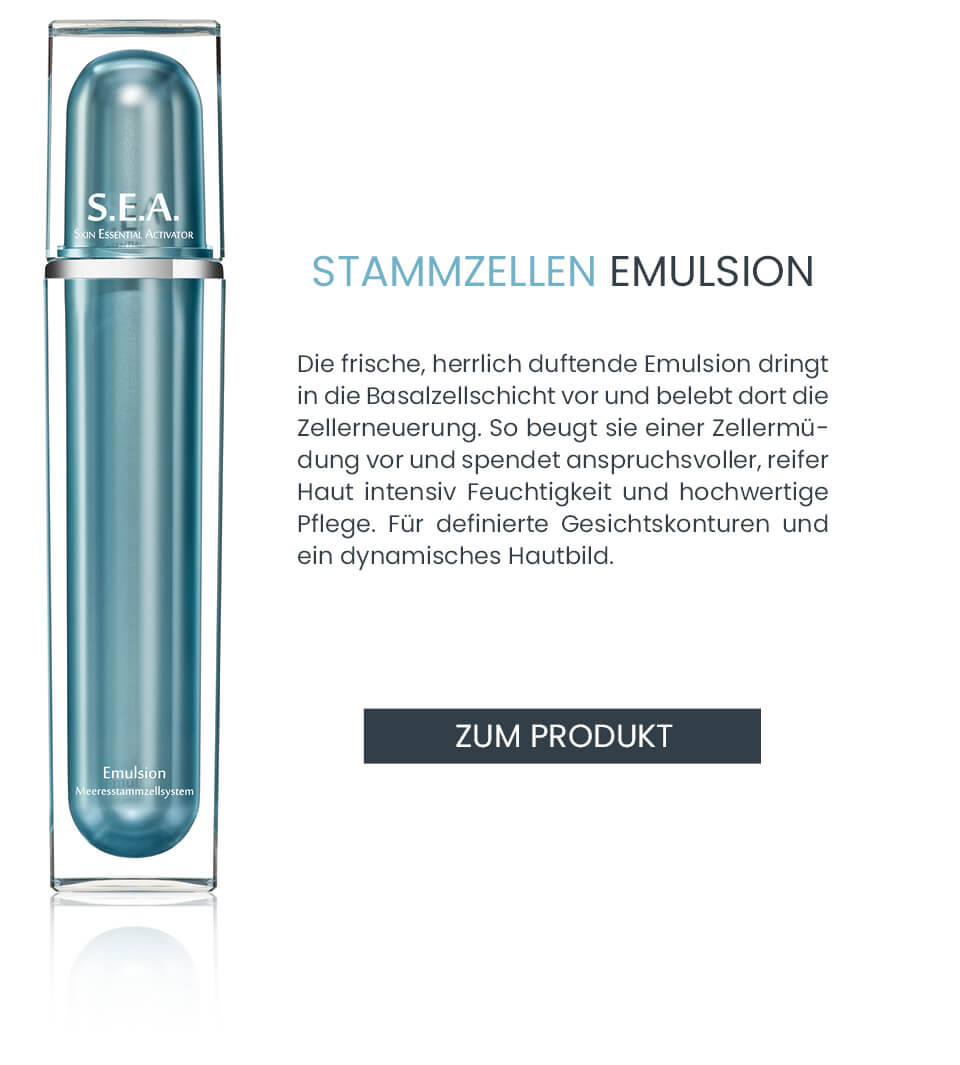 S.E.A. Anti-Aging Emulsion zum Schutz der Stammzellen