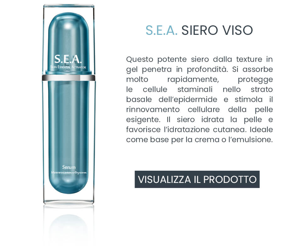 S.E.A. Siero Siero antiage per proteggere le cellule staminali della pelle
