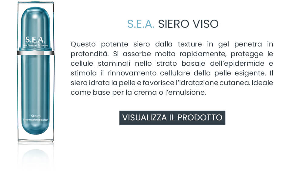 S.E.A. Siero Siero antiage per proteggere le cellule staminali della pelle