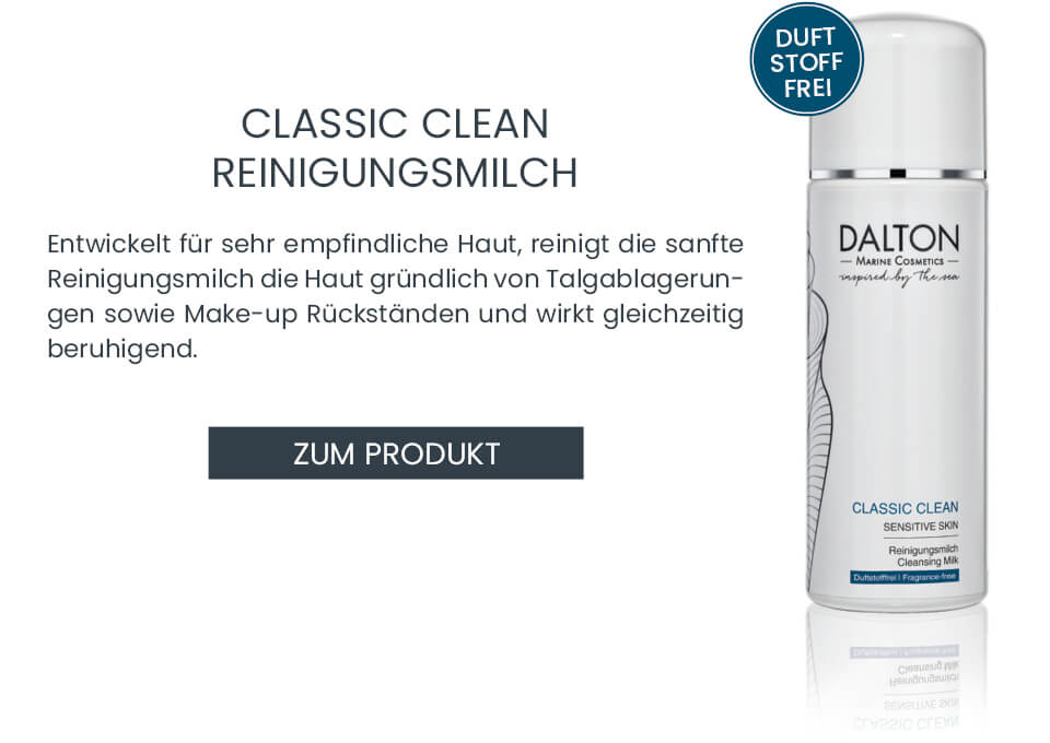 Zur sanften Reinigungsmilch für die empfindliche Haut