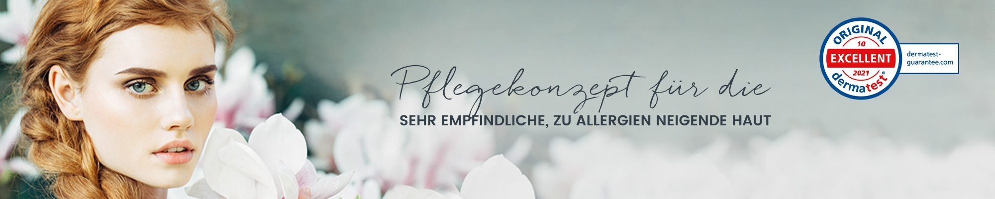 Gesichtspflege für empfindliche Haut, die zu Allergien neigt