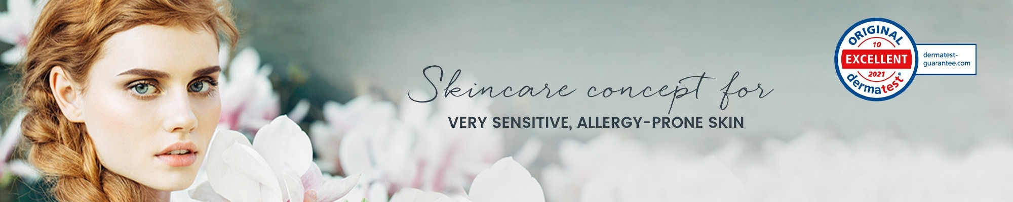 Face products for sensitive skin prone to allergies