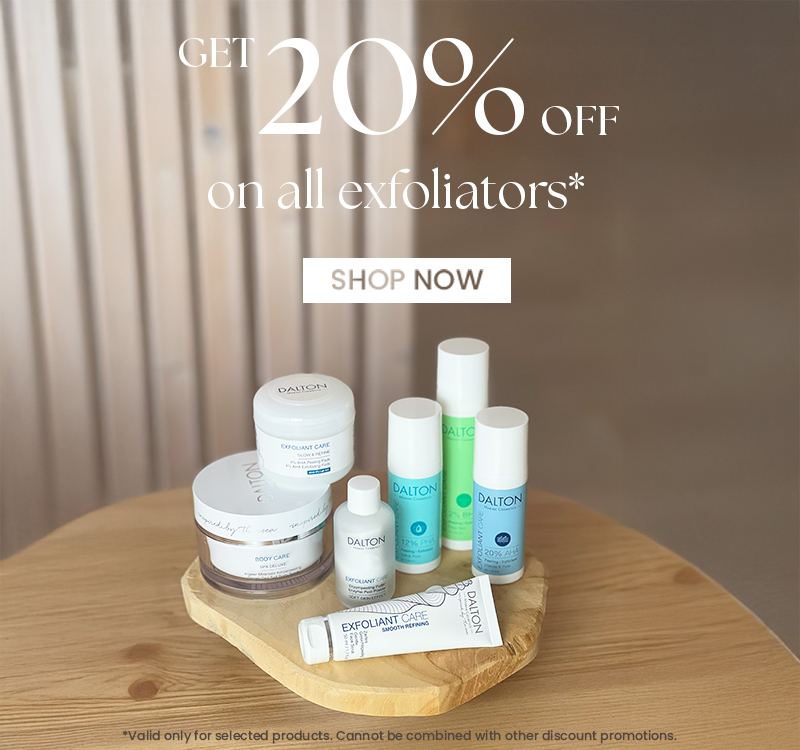 20% Off Exfoliants Get 20% off on all exfoliators