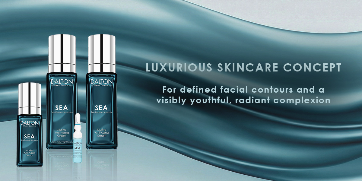 Luxurious skincare concept for stem cell protection & stimulation