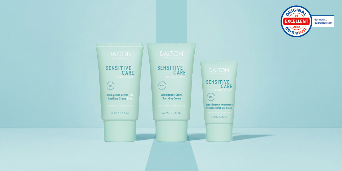 Face products for sensitive skin prone to allergies