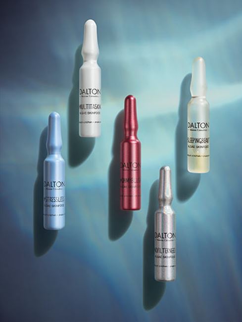 Algen Inhaltsstoffe mit positiven Effekt auf die Haut