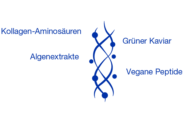 Wirkstoffe der  BLUE COLLAGEN Linie