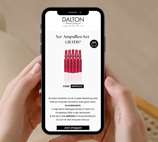 Dalton Newsletter Anmeldung