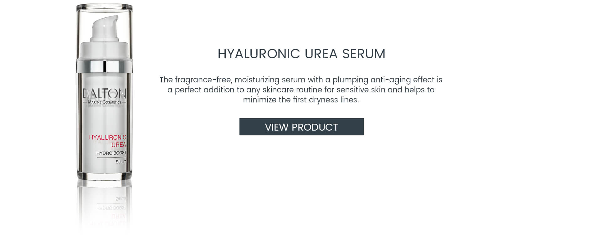 Fragrance-free moisturizing serum with anti-aging effect