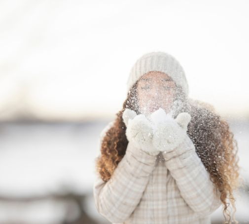 Trockene Haut im Winter