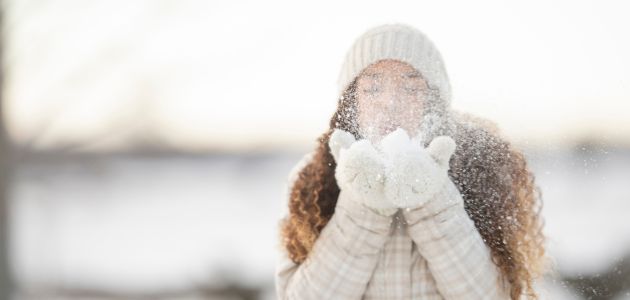 Trockene Haut im Winter