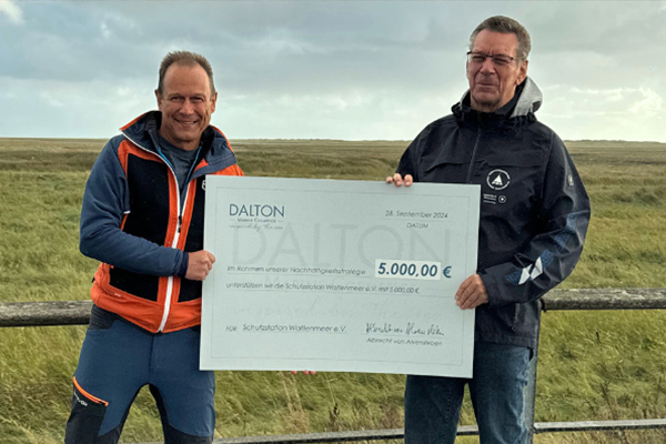 Spendenübergabe an Schutzstation Wattenmeer e.V.