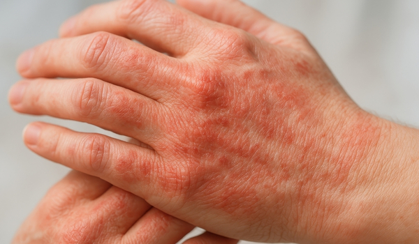 Winterekzem Beispiel